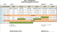 Jadwal Pelajaran
